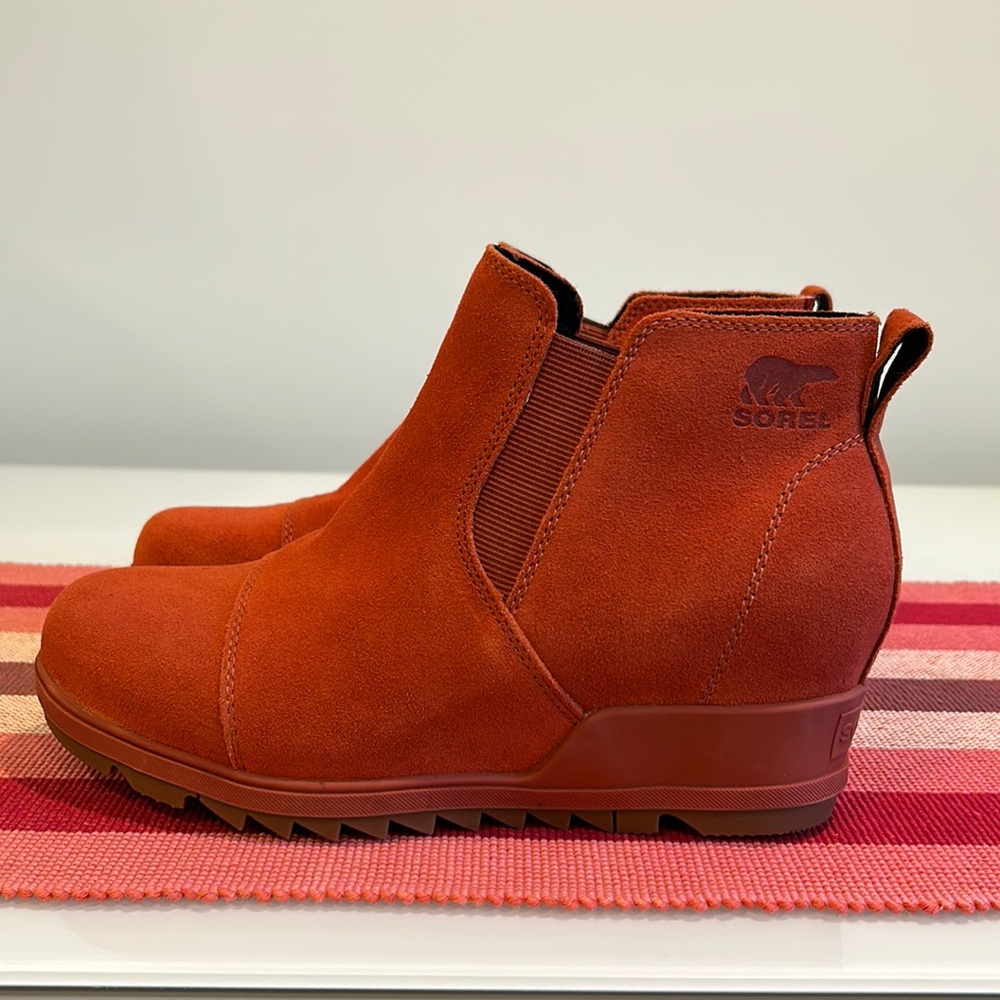 Sorel Women’s Evie Pull-On Suede Bootie, NWT